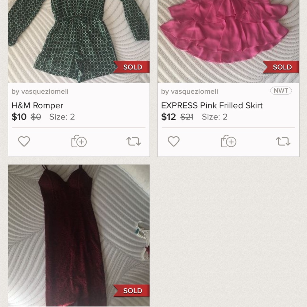 EXPRESS and LULUS ITEMS, please read*****